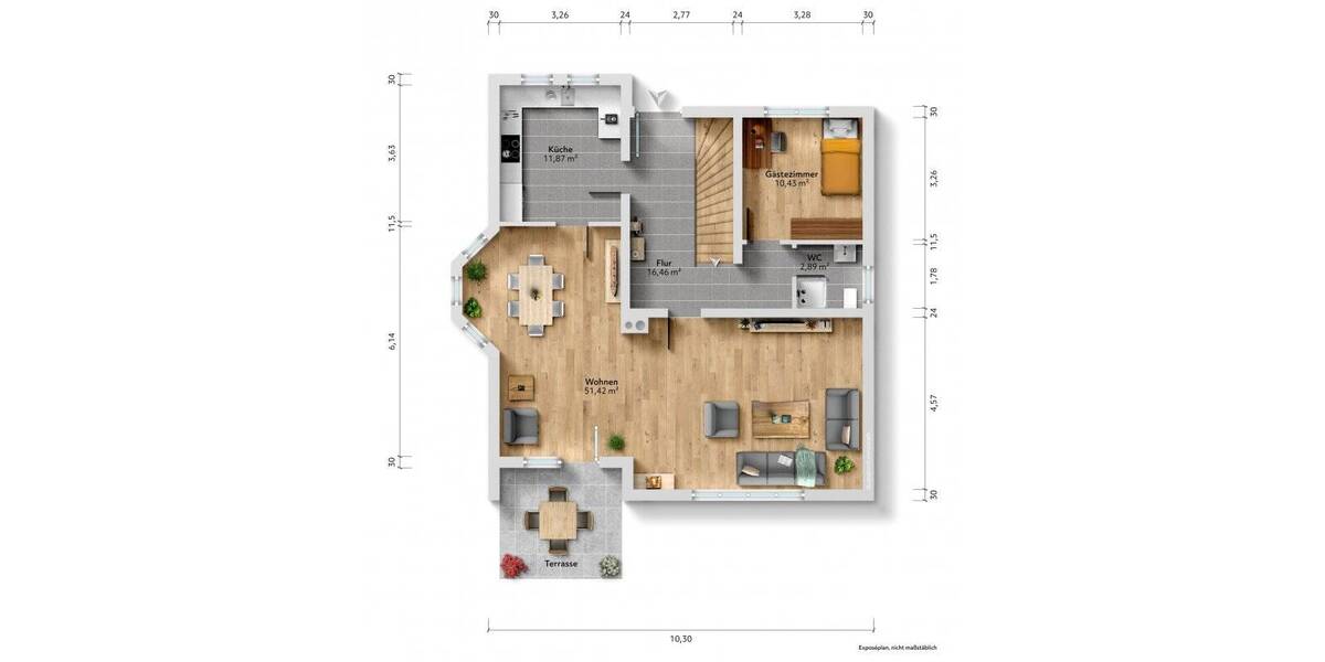 Einfamilienhaus Prenzlau - 5 Zimmer, 166 m&sup2;, 329.000&euro; | Angebot:26419270