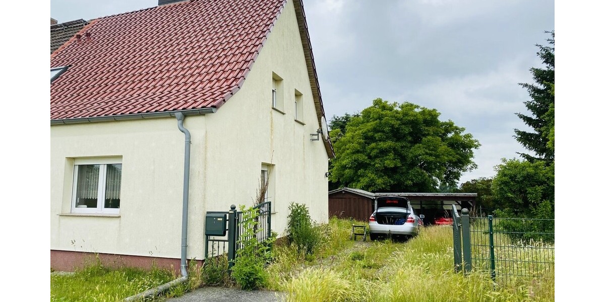 19 km bis Prenzlau – Vollsanierte DHH (2005) in Werbelow auf 1.510 m² Grundstück mit großem Garten ! - Doppelhaushälfte Uckerland / Werbelow Werbelow | Angebot:26996857