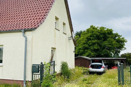 19 km bis Prenzlau – Vollsanierte DHH (2005) in Werbelow auf 1.510 m² Grundstück mit großem Garten ! - Haus Uckerland / Werbelow Werbelow | Angebot:26996857