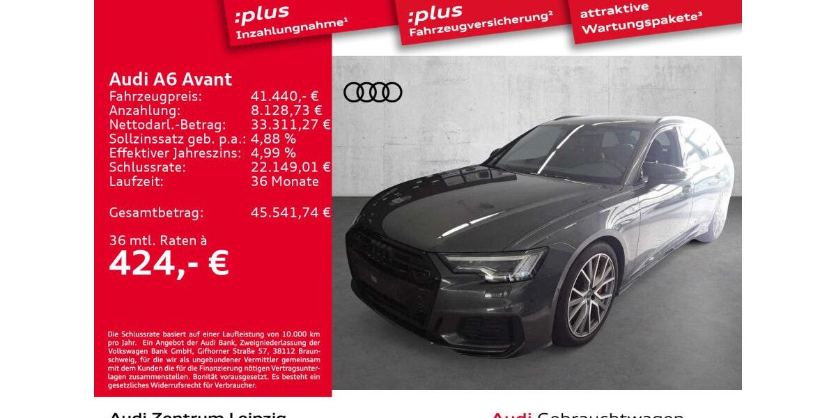 Audi A6 55.724 km 41.440 &euro; Leipzig 04129
