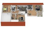 Wunderschöne Dachwohnung mit zwei Dachterrassen & Garage in Niedereschach - Dachgeschoßwohnung Niedereschach | Angebot:26364122