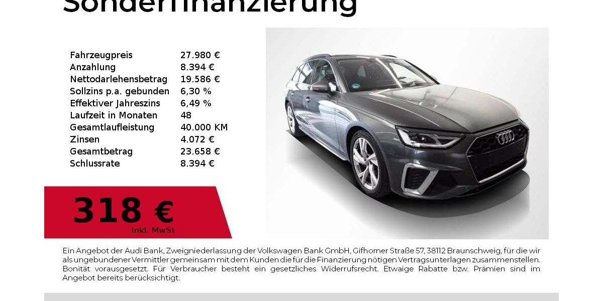 Audi A4 76.950 km 26.880 &euro; Nürnberg 90411
