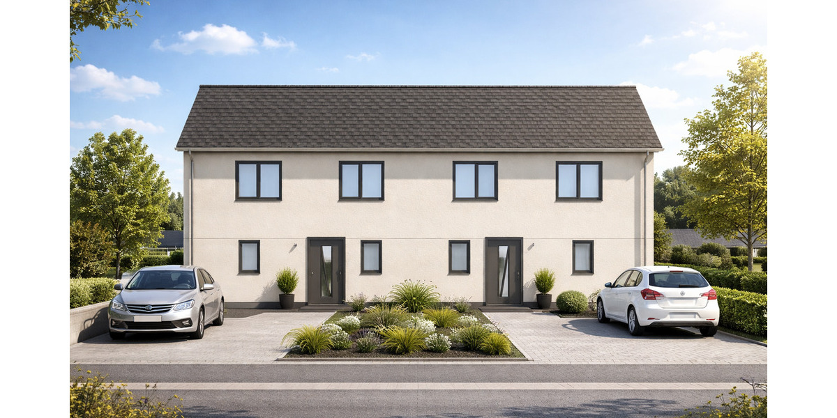 Doppelhaushälfte mit viel Licht und Platz - Erstbezug 2026 in Taubenheim 4 zimmer