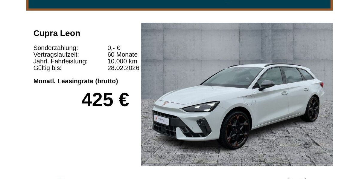 Cupra Leon 4.000 km 39.490 &euro; Bayreuth 95448