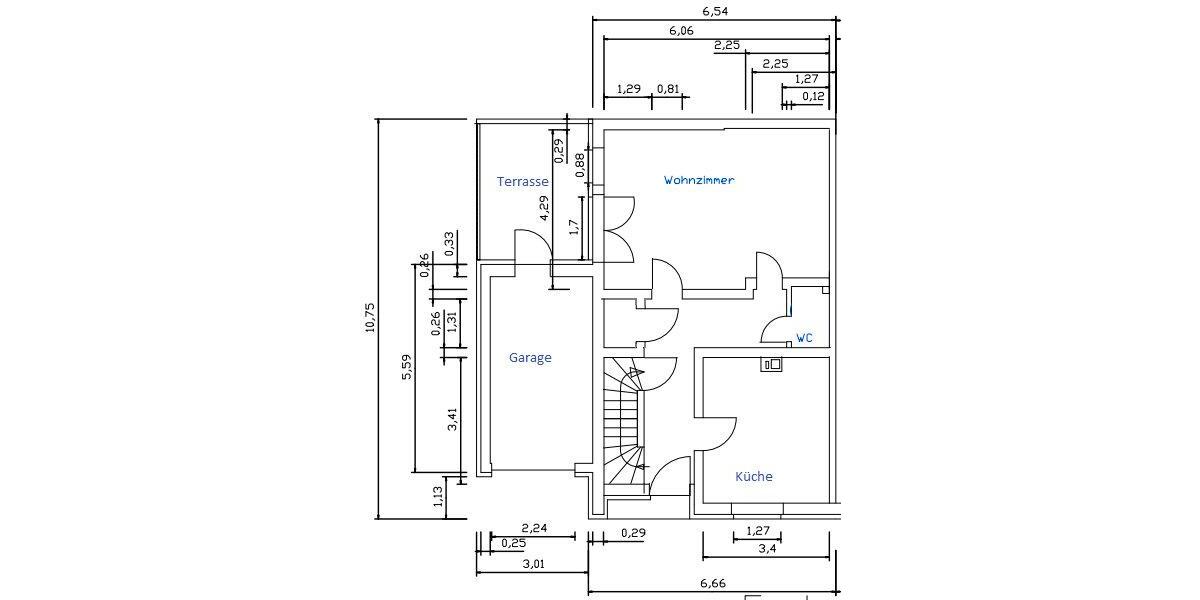 Doppelhaushälfte Aachen Aachen-Mitte - 3.5 Zimmer, 108 m&sup2;, 1.250&euro; | Angebot:26025205