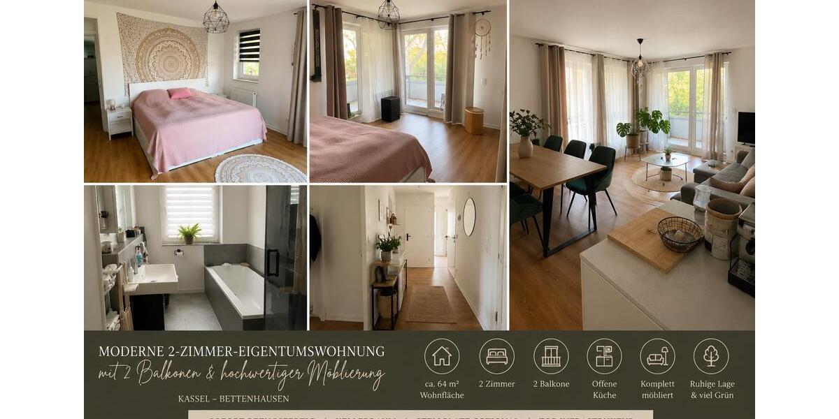 Etagenwohnung Immenhausen - 2 Zimmer, 64 m&sup2;, 210.000&euro; | Angebot:26856013
