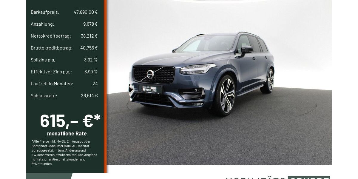 Volvo XC90 58.569 km 47.390 &euro; Engelskirchen 51766