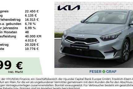 Kia ceed / Ceed 5.847 km 21.850 &euro; Roth 91154