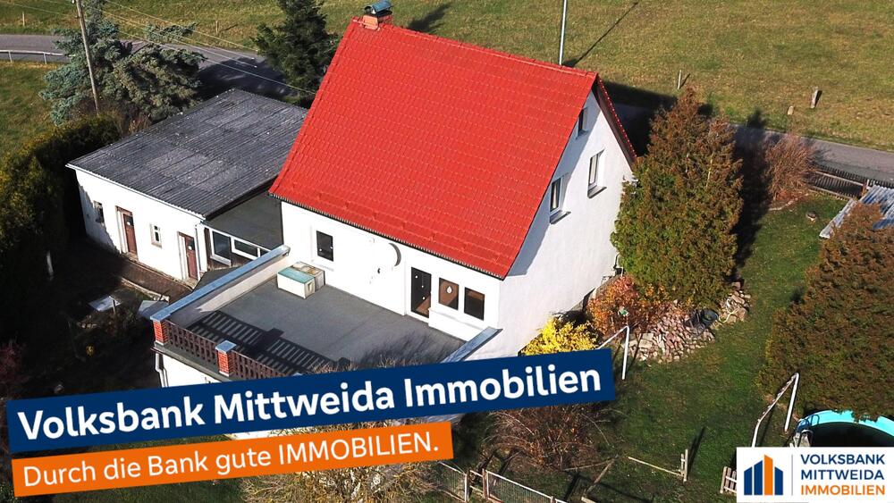 Traumhafte Aussicht - Großzügiges Einfamilienhaus mit Einliegerwohnung bei Mittweida - Einfamilienhaus Rossau | Angebot:26764113