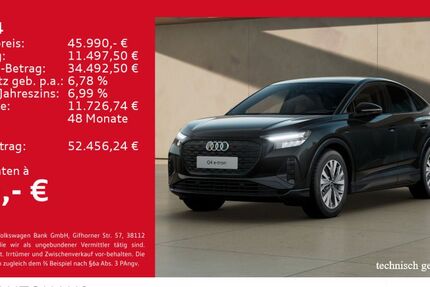 Audi Q4 e-tron 7.975 km 45.780 € Melle 49324