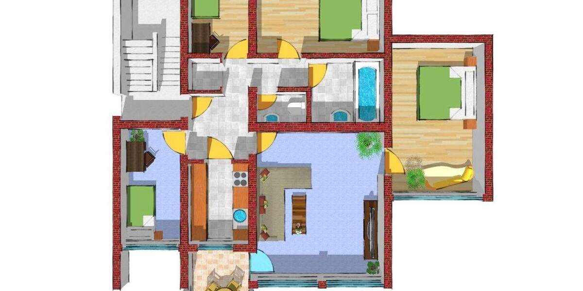 Etagenwohnung Weilheim - 5 Zimmer, 101 m&sup2;, 1.400&euro; | Angebot:24989452