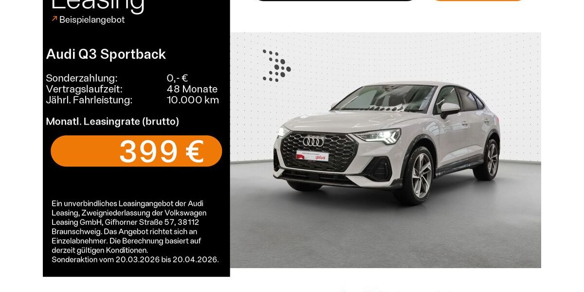 Audi Q3 10.356 km 43.980 &euro; Schweinfurt 97424