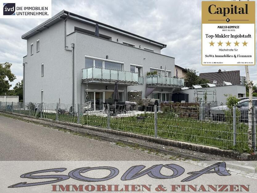 Moderne 3 Zimmer Wohnung mit Balkon und TG-Stellplatz in Neuburg - Zentrumsnah! - Ein Objekt von Ihrem Immobilienpartner SOWA Immobilien und Finanzen