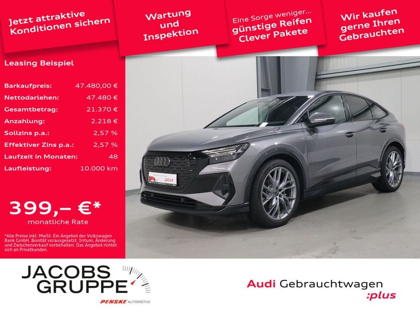 Audi Q4 e-tron 6.908 km 47.480 € Aachen 52078