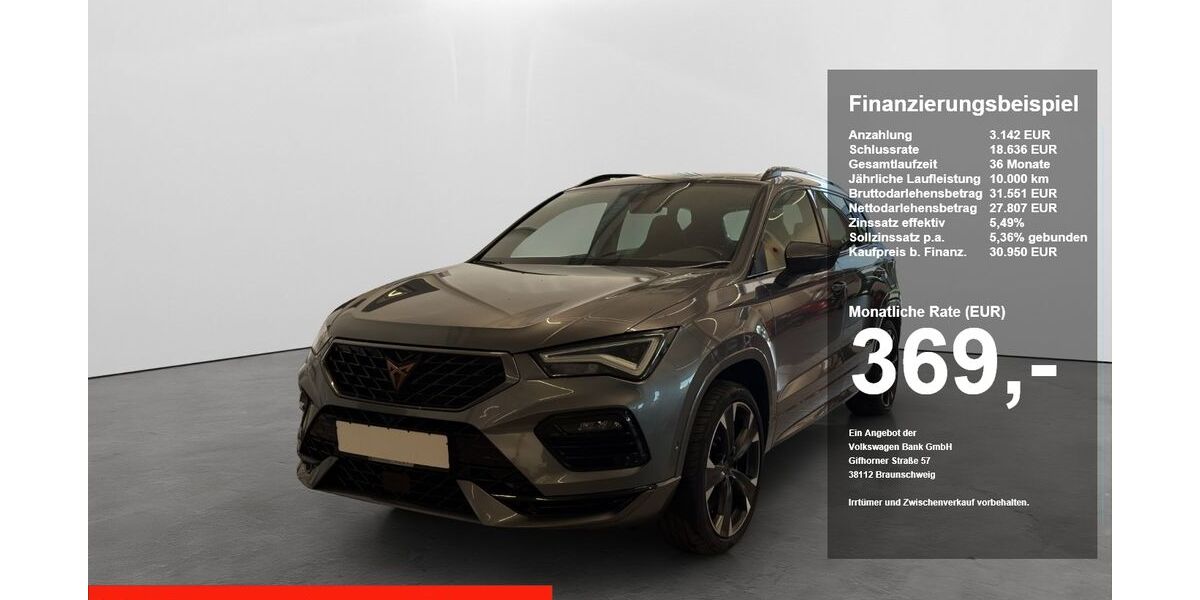 Cupra Ateca 51.950 km 30.550 &euro; Regensburg 93055