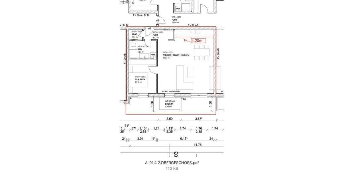 Etagenwohnung Bornheim - 2 Zimmer, 62 m&sup2;, 720&euro; | Angebot:26355171