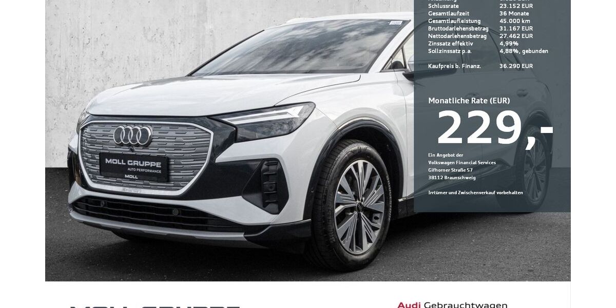 Audi Q4 e-tron 55.858 km 31.480 &euro; Düsseldorf 40474