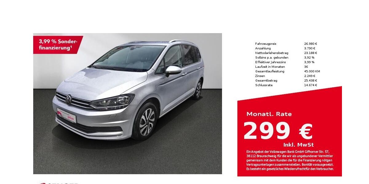 VW Touran 76.650 km 26.580 &euro; Bad Oldesloe 23843