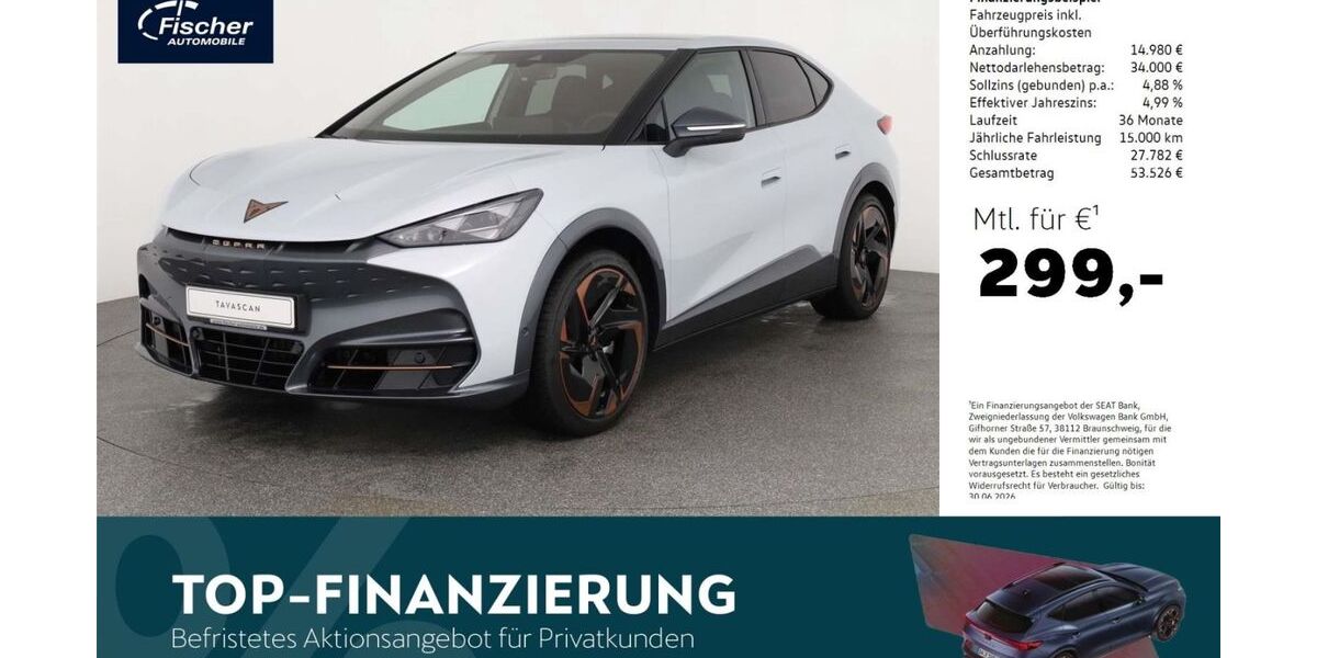 Cupra Tavascan 1.780 km 48.980 &euro; Amberg 92224