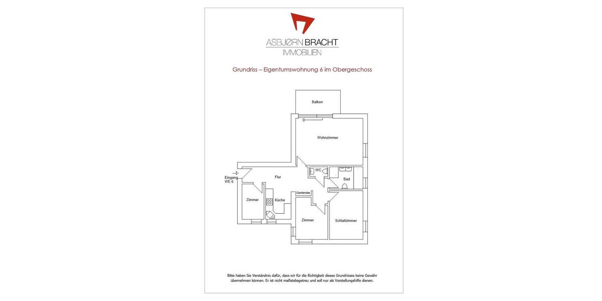 Etagenwohnung Rendsburg - 3 Zimmer, 90 m&sup2;, 150.000&euro; | Angebot:26082809