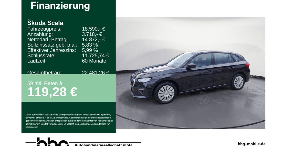 Skoda Scala 19.685 km 18.590 &euro; Ettlingen 76275