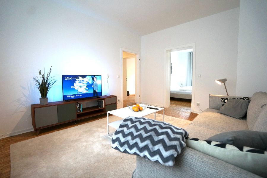 Sehr schöne 3 Zimmer Whg komplett möbliert ! Fußläufig zum HBf ! - Etagenwohnung Duisburg Duissern | Angebot:25335385