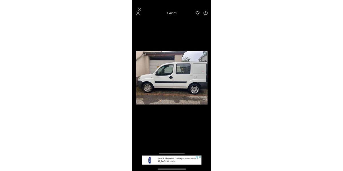 Fiat Doblo 208.000 km 3.100 &euro; Duisburg 47166