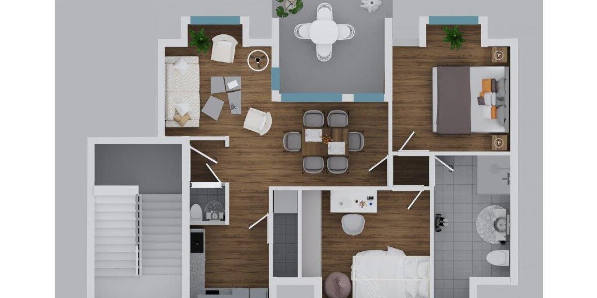 Neue helle Dachgeschoßwohnung mit moderner Heiztechnik im Energiesparhaus Bonn-Endenich - Dachgeschoßwohnung Bonn Dransdorf | Angebot:26610037