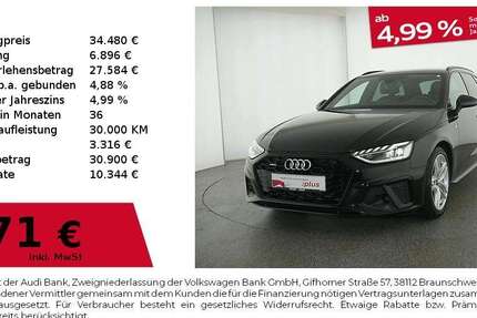 Audi A4 43.471 km 34.480 &euro; Nürnberg 90441