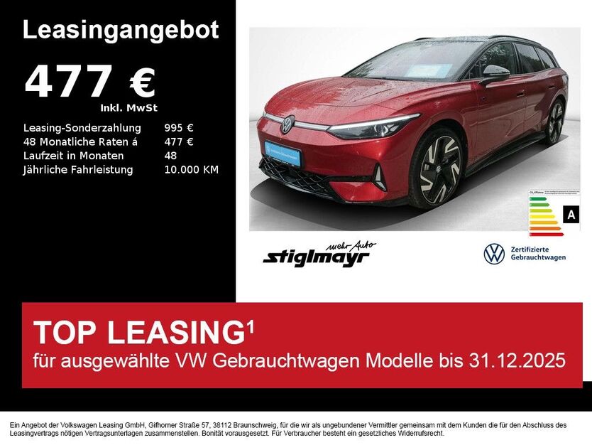 VW ID.7 22.685 km 52.740 € Pfaffenhofen/Ilm 85276
