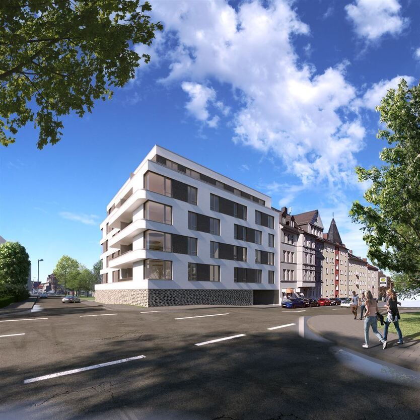 Baureifes Grundstück für 18 WHG, WFL ca. 1.870 m², mit Baugenehmigung zimmer