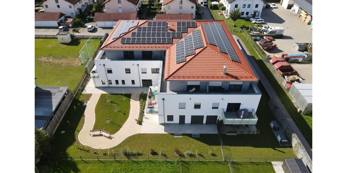 Neubau 2-Zimmer-Wohnung mit Balkon in Mettenheim zu vermieten 2 zimmer