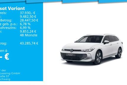 VW Passat Variant 27.883 km 37.930 € Mosbach 74821