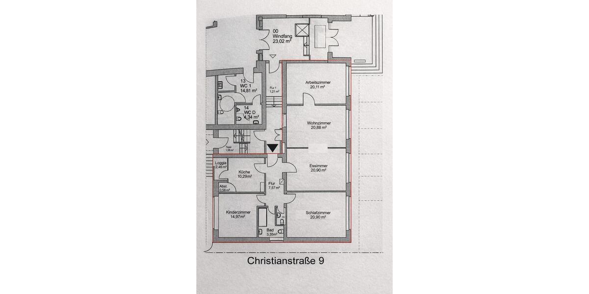 Hochparterre Neumünster - 5 Zimmer, 126 m&sup2;, 249.000&euro; | Angebot:26068815