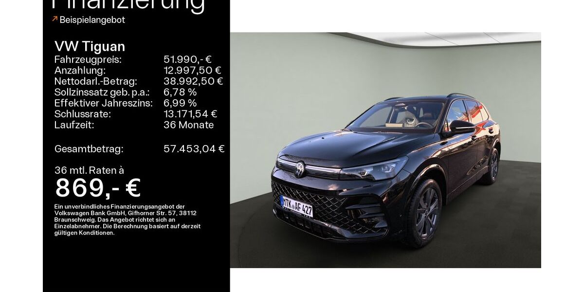VW Tiguan 20.500 km 46.980 € Hofheim 65719