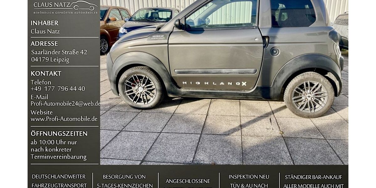 Microcar M.Go 52.000 km 9.599 &euro; Leipzig 04179