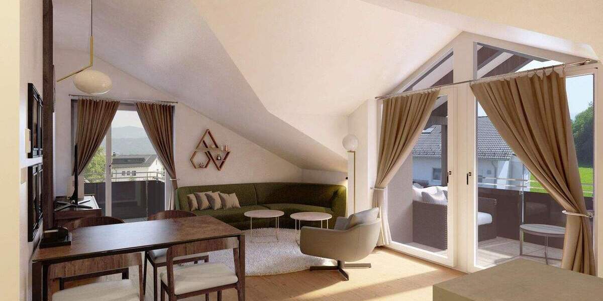 Etagenwohnung Raubling Pfraundorf - 3 Zimmer, 76 m&sup2;, 489.000&euro; | Angebot:25747694