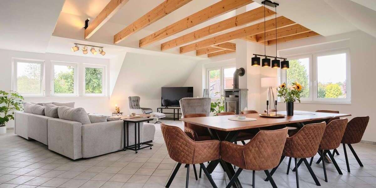 Etagenwohnung Stuhr Groß Mackenstedt - 6 Zimmer, 177 m&sup2;, 399.000&euro; | Angebot:24647017