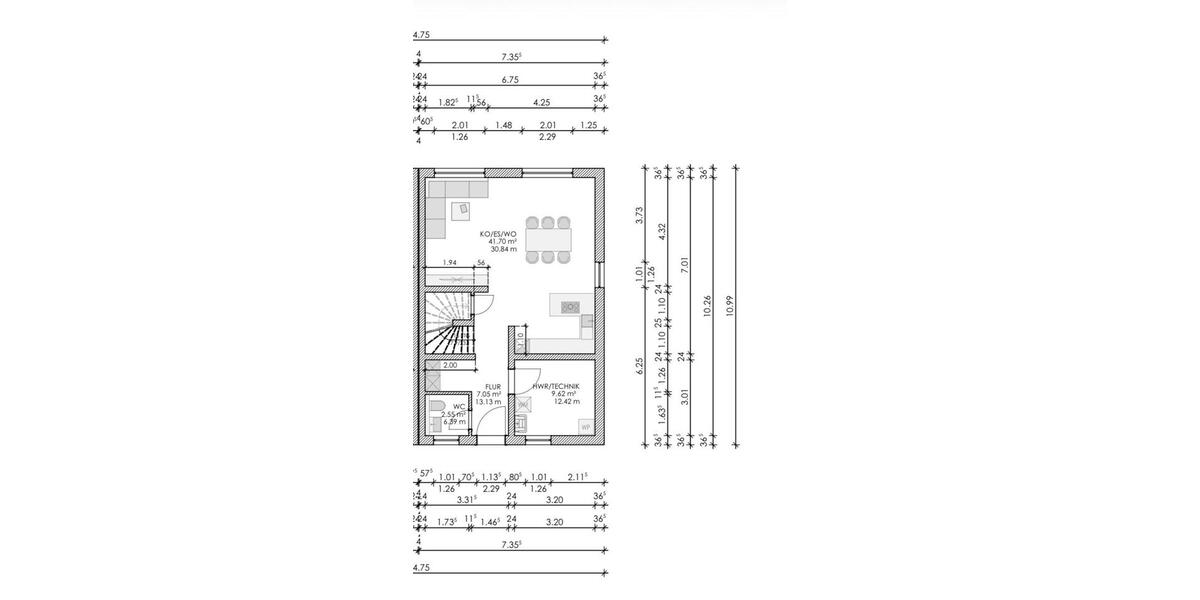 Doppelhaushälfte Cham - 4 Zimmer, 132 m&sup2;, 499.000&euro; | Angebot:26933589