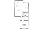 Erdgeschoßwohnung Parchim - 2 Zimmer, 49 m&sup2;, 350&euro; | Angebot:26335254