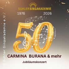 Carmina Burana & mehr 27.06.2026 CCS - Congress Centrum Suhl - Touristik und Congress GmbH