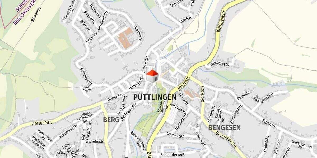 Gewerbeobjekt Püttlingen - 2 Zimmer, 72 m&sup2;, 169.000&euro; | Angebot:25835478