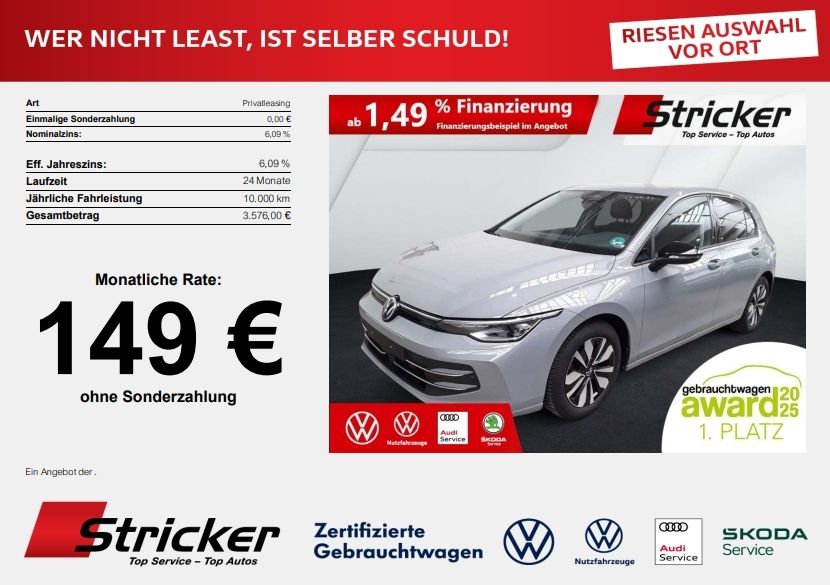 VW Golf 21.562 km 25.799 &euro; Horn-Bad Meinberg 32805