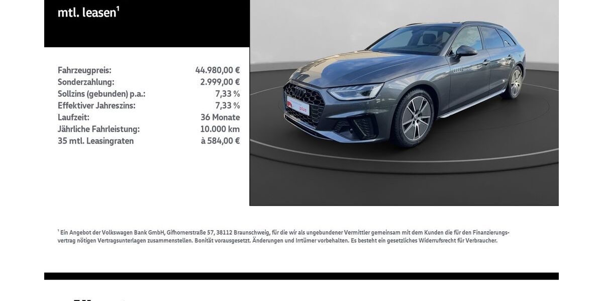 Audi A4 31.762 km 39.726 &euro; Nordhausen 99734