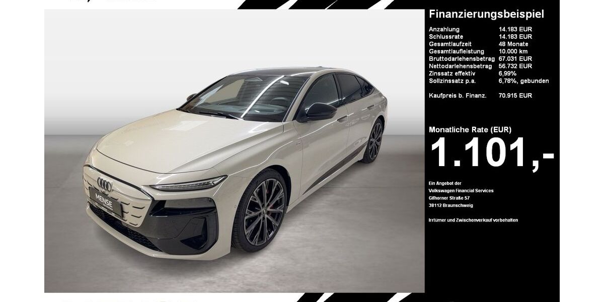 Audi A6 e-tron 11.055 km 70.915 &euro; Oelde (Stromberg) 59302