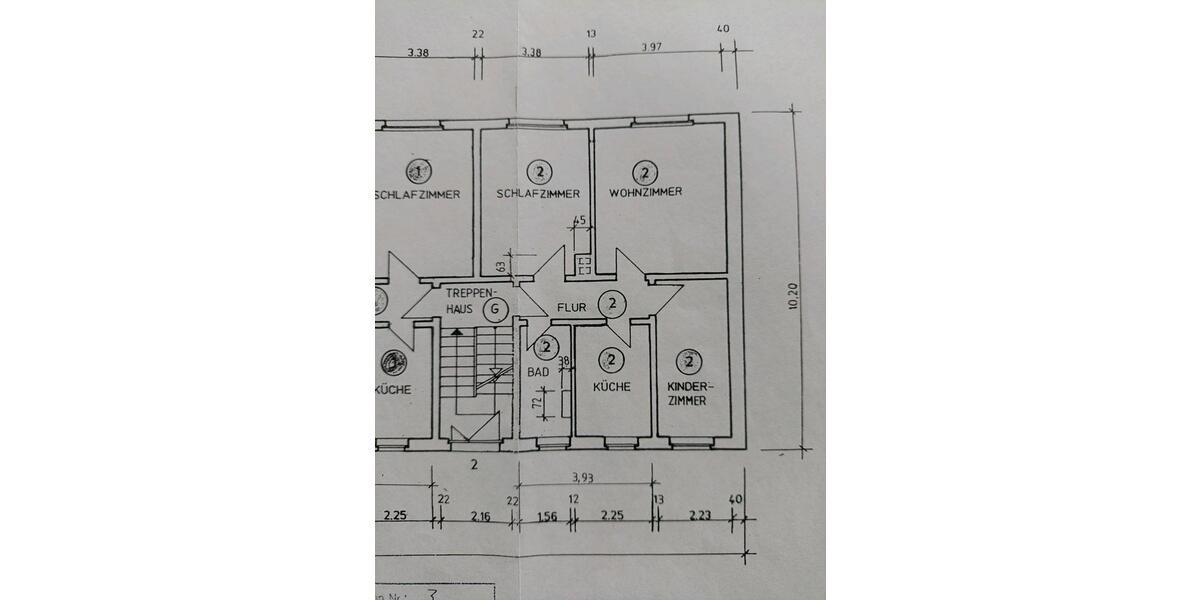 Hochparterre Neustadt an der Orla - 3 Zimmer, 60 m&sup2;, 54.000&euro; | Angebot:23581972