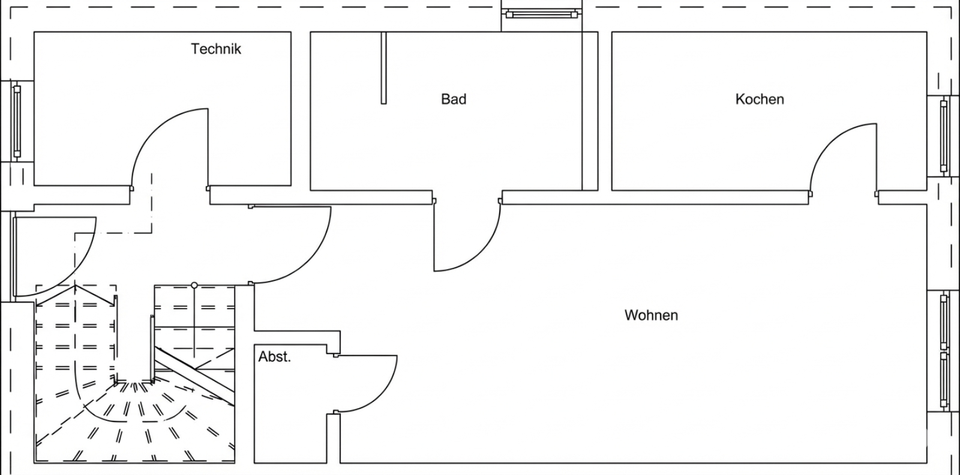 Doppelhaushälfte Linsengericht - 4 Zimmer, 107 m&sup2;, 1.500&euro; | Angebot:24383105
