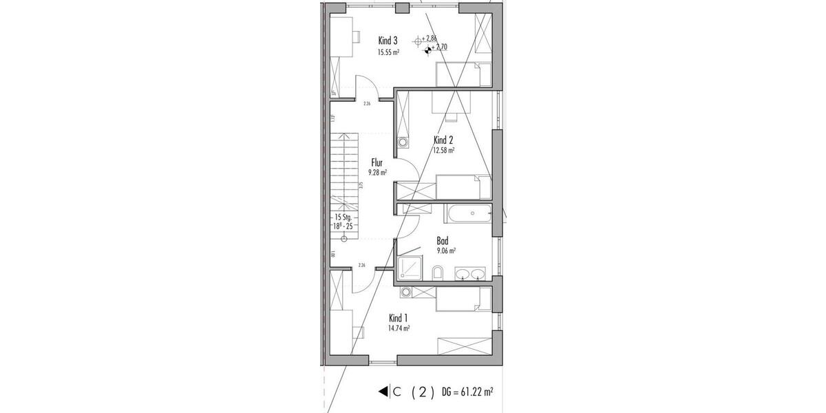 Doppelhaushälfte Soest - 5 Zimmer, 164 m&sup2;, 619.000&euro; | Angebot:26052107