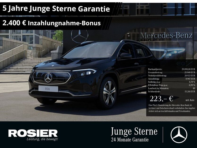 Mercedes-Benz EQA 17.221 km 30.550 € Paderborn 33100