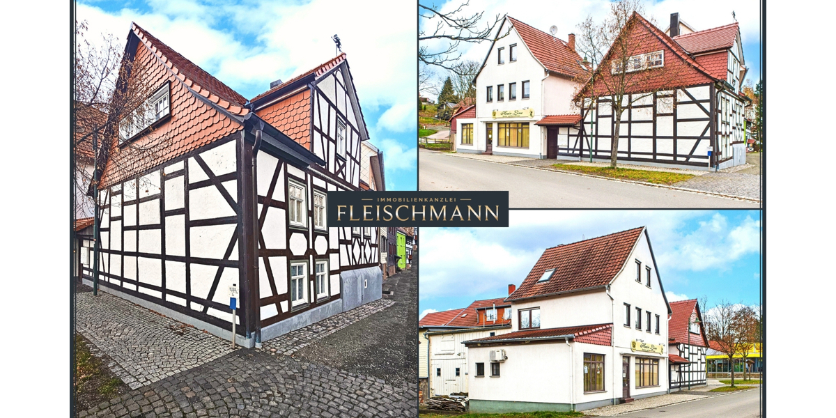 Ihr Investment-Angebot: Wohn- & Geschäftshaus mit Fachwerk-Charme in Tambach-Dietharz - Gewerbeobjekt Tambach-Dietharz Dietharz | Angebot:25780074